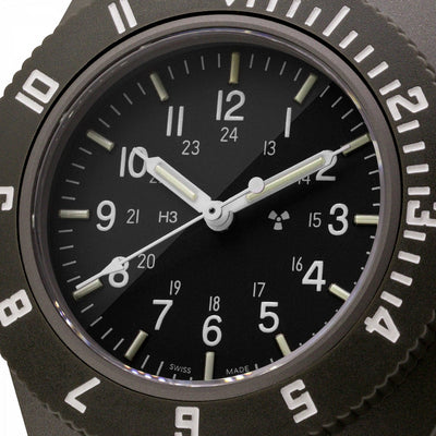 Marathon 41mm Green Pilot Navigator Quartz WW194001SG