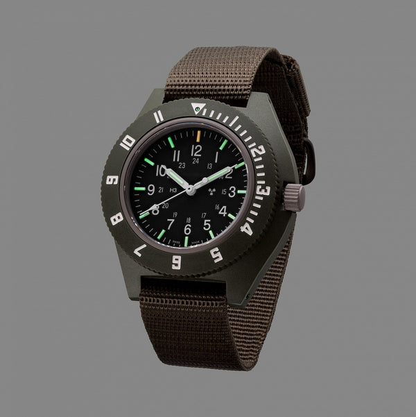 Marathon 41mm Green Pilot Navigator Quartz WW194001SG