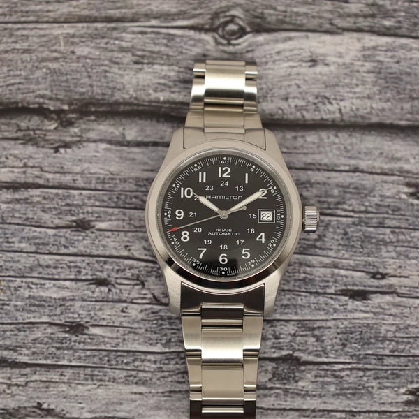Islander Watch 20mm Brushed Bracelet for Hamilton Khaki Field Auto 38mm BRAC-164