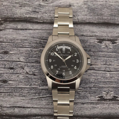 Islander Watch 20mm Brushed Bracelet for Hamilton Khaki King BRAC-162