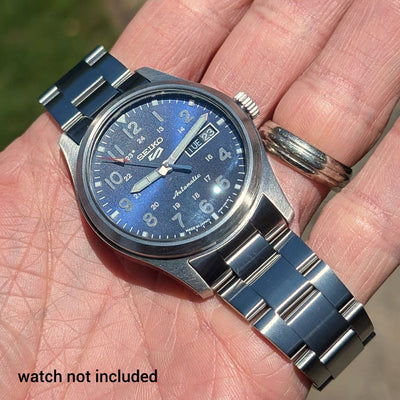 Islander Watch 20mm Brushed Bracelet for Seiko SRPG 40mm Field Watch #BRAC-94