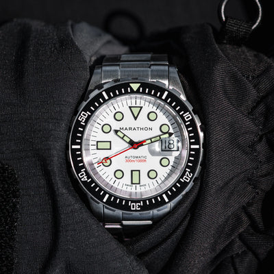 Marathon 41mm Arctic Original SAR Date Automatic Bracelet OSAR-D WW194006SS