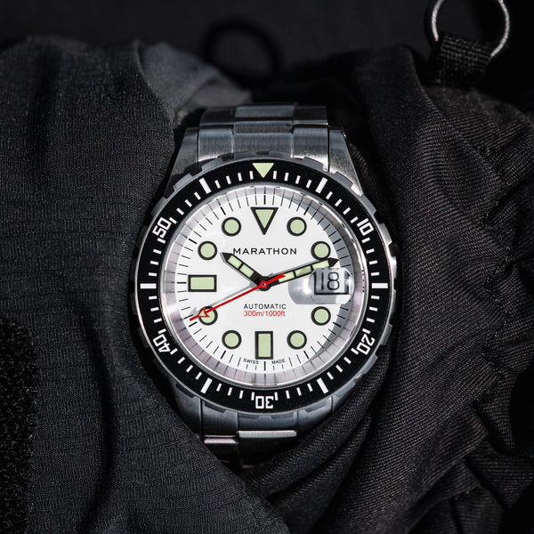 Marathon 41mm Arctic Original SAR Date Automatic Bracelet OSAR-D WW194006SS