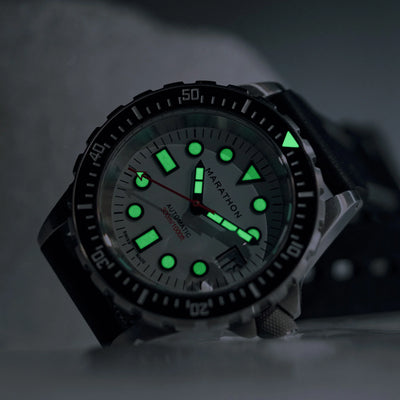 Marathon 41mm Arctic Original SAR Date Automatic Rubber OSAR-D WW194006SS