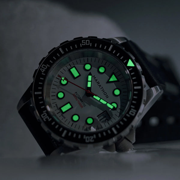 Marathon 41mm Arctic Original SAR Date Automatic Rubber OSAR-D WW194006SS