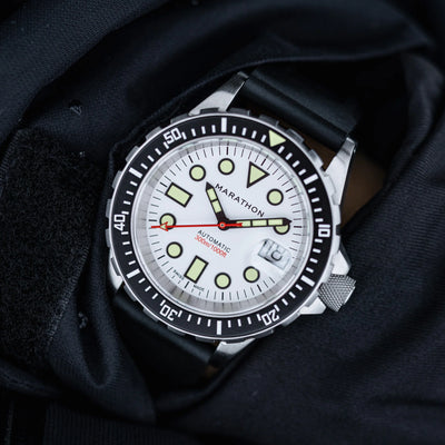 Marathon 41mm Arctic Original SAR Date Automatic Rubber OSAR-D WW194006SS