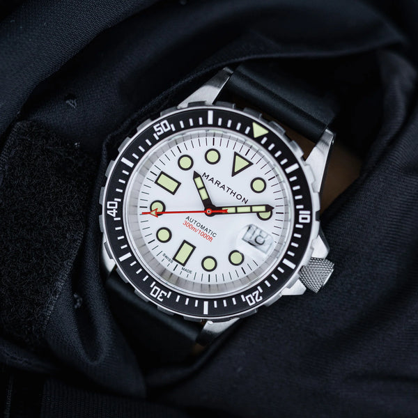 Marathon 41mm Arctic Original SAR Date Automatic Rubber OSAR-D WW194006SS