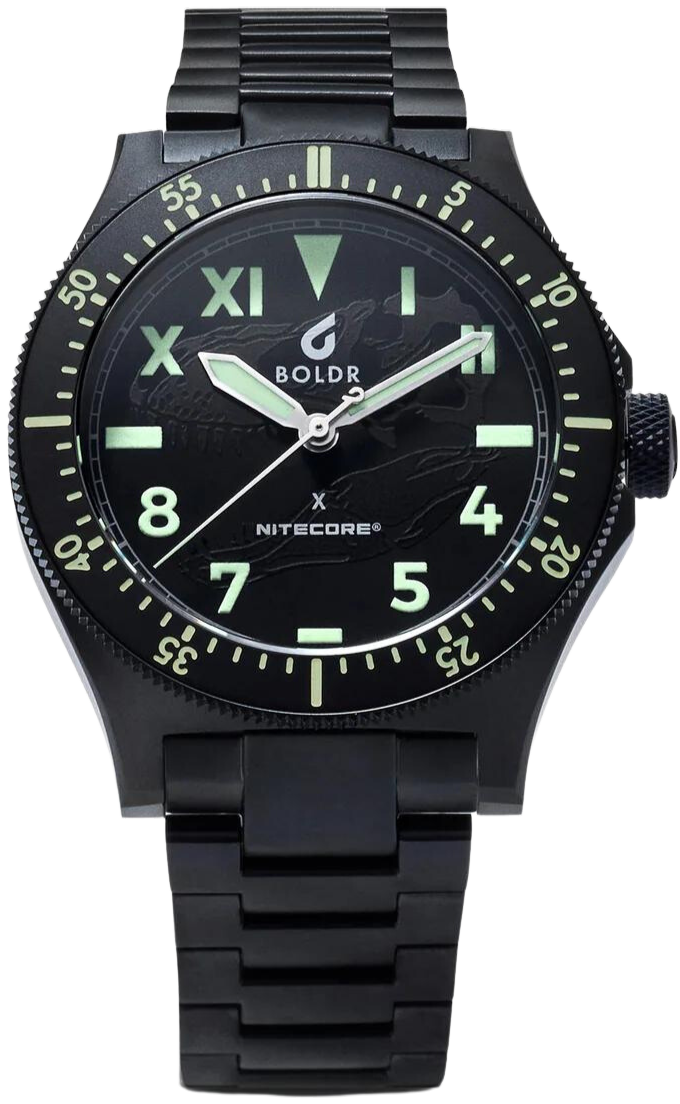 BOLDR x Nitecore the T Rex SeriousWatches