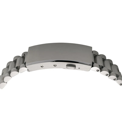 Islander Watch 20mm Polished Bracelet for Bulova 43.5mm Lunar Pilot on Bracelet #BRAC-105