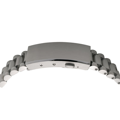 Islander Watch 20mm Polished Bracelet for Bulova 45mm Lunar Pilot on Strap #BRAC-108
