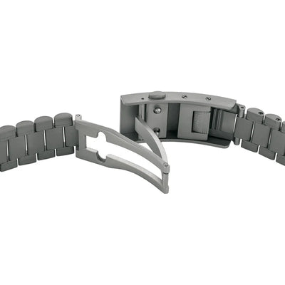 Islander Watch 20mm Blasted Bracelet for Bulova 45mm Lunar Pilot on Bracelet #BRAC-106