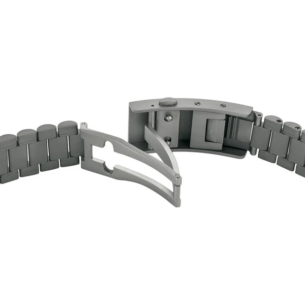Islander Watch 20mm Blasted Bracelet for Bulova 45mm Lunar Pilot on Bracelet #BRAC-106