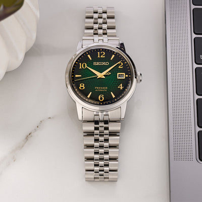 Islander Watch 20mm Brushed and Polished Bracelet for Seiko 38.5mm Cocktail Time #BRAC-122