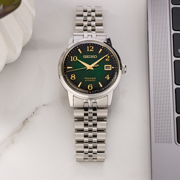 Islander Watch 20mm Brushed and Polished Bracelet for Seiko 38.5mm Cocktail Time #BRAC-122