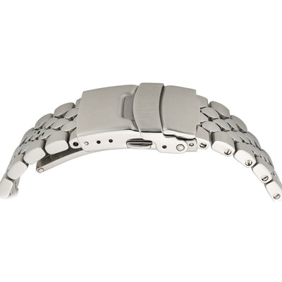 Islander Watch 22mm Brushed and Polished Scales Bracelet for Seiko 5KX 42.5mm Watch #BRAC-129