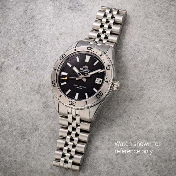 Islander Watch 20mm Brushed and Polished Bracelet for Orient Mako 40 #BRAC-149