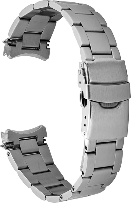 Islander Watch 22mm Brushed Bracelet for Orient Mako Solar Chronograph #BRAC-154