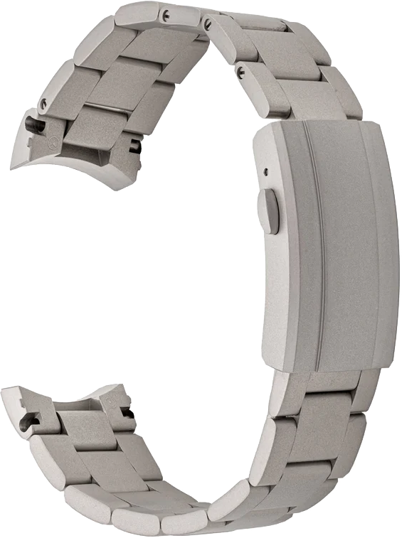 Islander Watch 20mm Blasted Bracelet for Hamilton Khaki Field Mechanical 38mm #BRAC-160