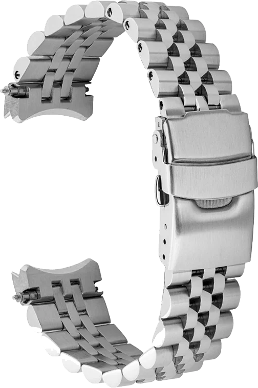Islander Watch 22mm Brushed and Polished Bracelet for Seiko Sea Urchin BRAC-169