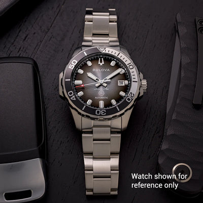 Islander Watch 20mm Brushed Bracelet for Bulova Marine Star Series B #BRAC-188