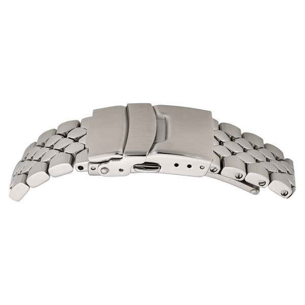 Islander Watch 22mm Universal Fit Scales Bracelet #BRAC-144