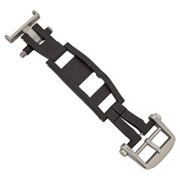 Islander Watch 18mm Carbon Fiber Folding Clasp Micro-Adjust #CLASP-06