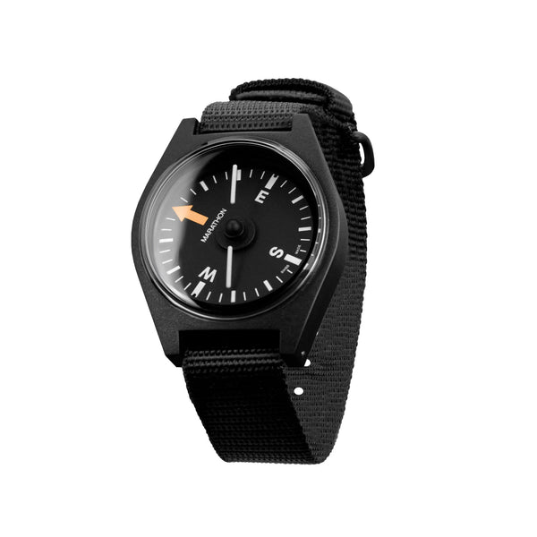 Marathon Glow-In-The-Dark Wrist Compass CO194001-BK