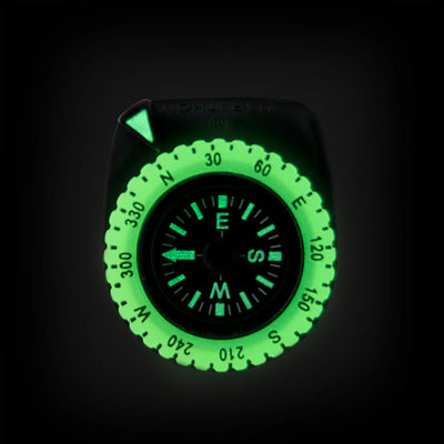 Marathon Glow-In-The-Dark Clip Compass CO194005-BK