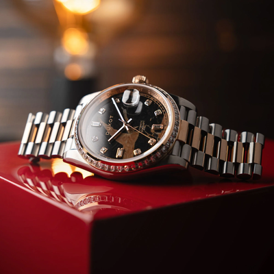 Duxot Serenata Two Tone Marble Automatic Limited Edition DX-2058-66