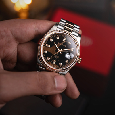 Duxot Serenata Two Tone Marble Automatic Limited Edition DX-2058-66