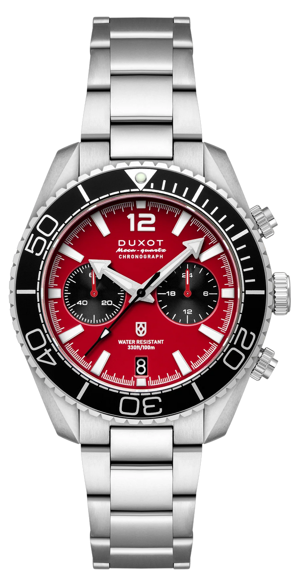 Duxot Tiburon Chronograph Brick Red DX-2062-22