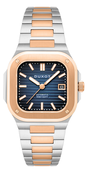 Duxot Quadrata Capri Blue DX-2073-44 - SeriousWatches.com