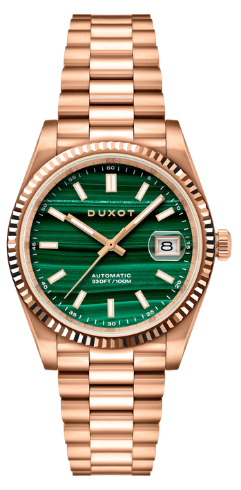 Duxot Marcel Green Malachite Limited Edition DX-2059-FF