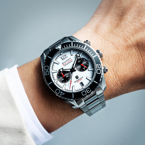 Duxot Tiburon Chronograph Buff White DX-2062-44