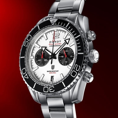 Duxot Tiburon Chronograph Buff White DX-2062-44