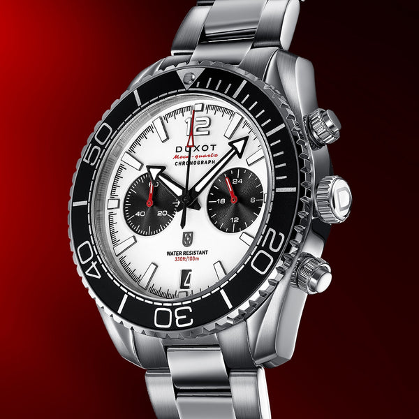 Duxot Tiburon Chronograph Buff White DX-2062-44