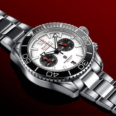 Duxot Tiburon Chronograph Buff White DX-2062-44