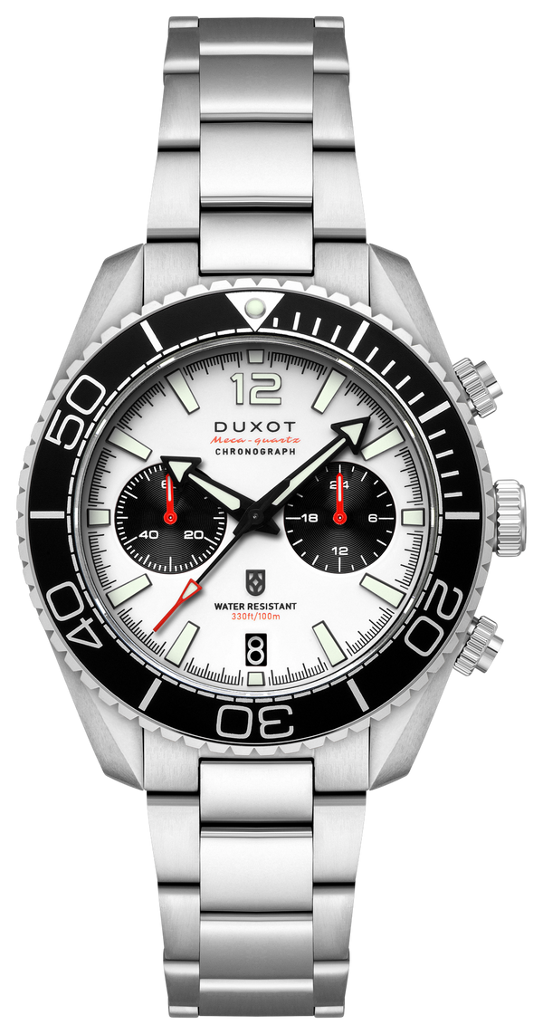 Duxot Tiburon Chronograph Buff White DX-2062-44