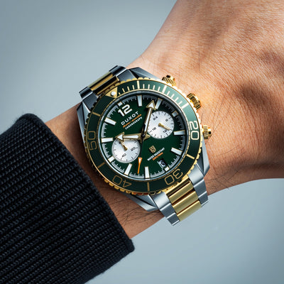 Duxot Tiburon Chronograph Green Gold DX-2062-55
