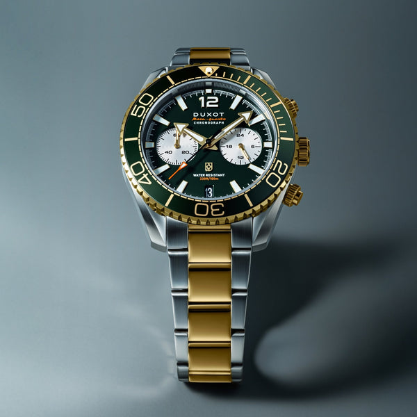 Duxot Tiburon Chronograph Green Gold DX-2062-55