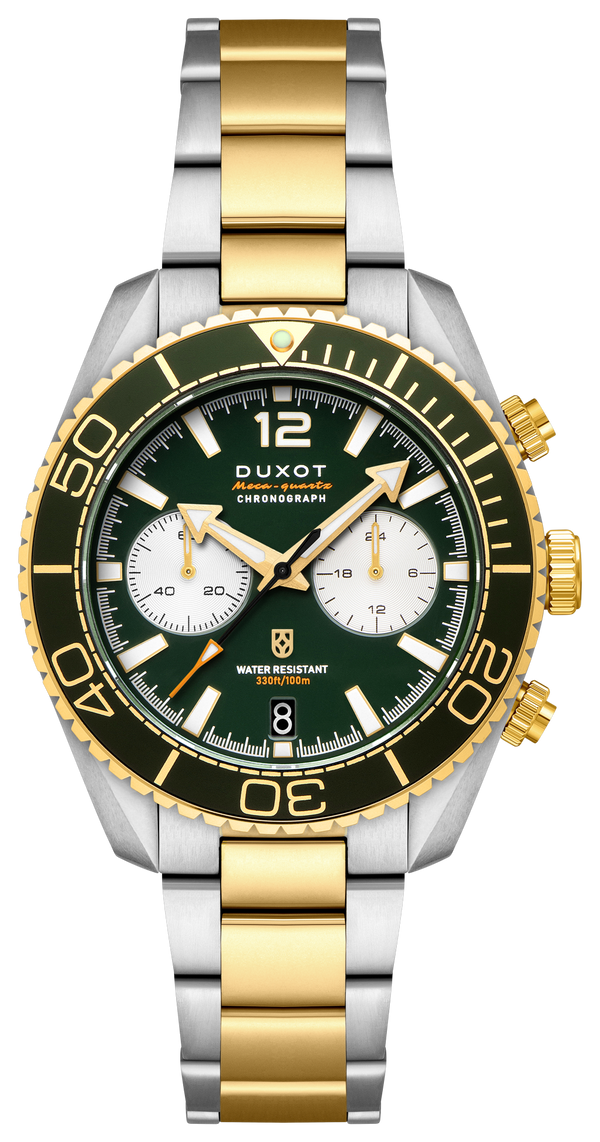 Duxot Tiburon Chronograph Green Gold DX-2062-55