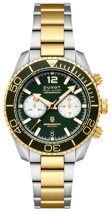 Duxot Tiburon Chronograph Green Gold DX-2062-55