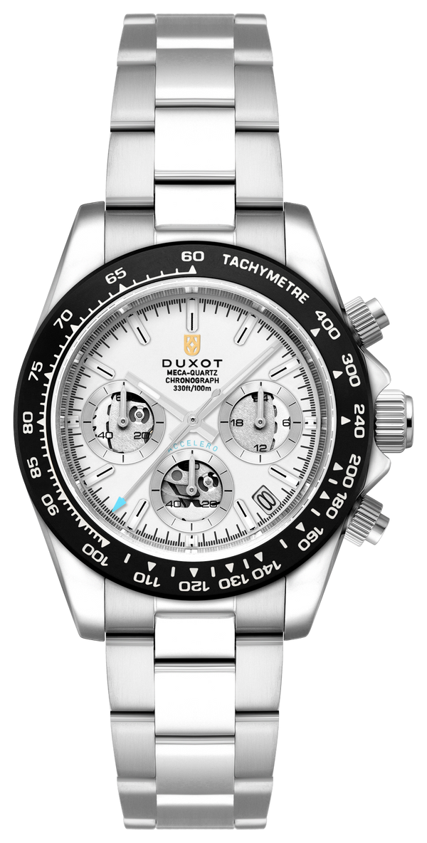Duxot Accelero Chronograph Skeleton Lunar Black DX-2065-BB