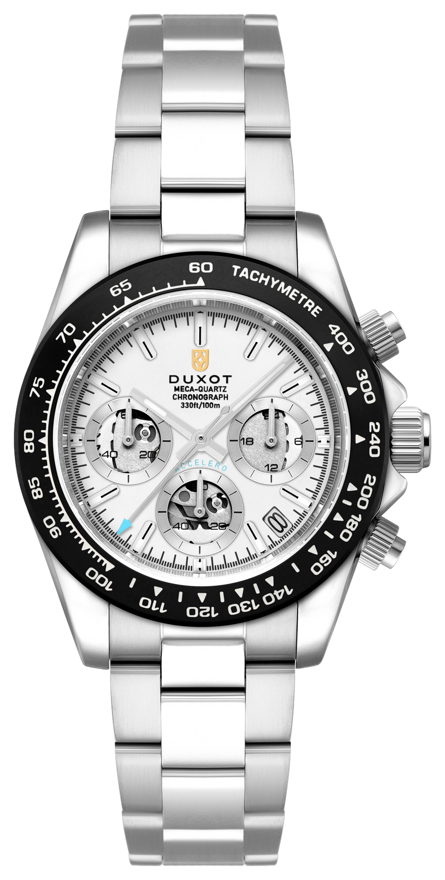 Duxot Accelero Chronograph Skeleton Lunar Black DX-2065-BB