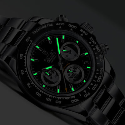 Duxot Accelero Chronograph Skeleton Carbon Twilight DX-2065-CC