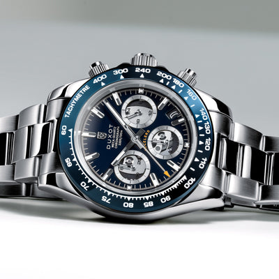 Duxot Accelero Chronograph Skeleton Oceanic Blue DX-2065-DD