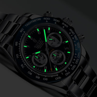 Duxot Accelero Chronograph Skeleton Oceanic Blue DX-2065-DD