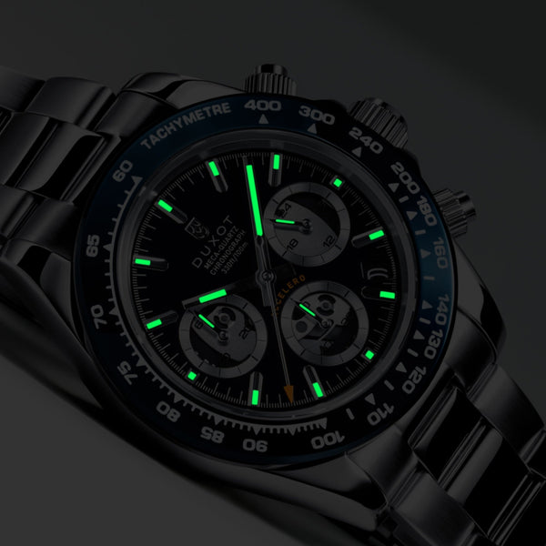 Duxot Accelero Chronograph Skeleton Oceanic Blue DX-2065-DD