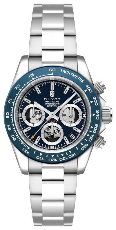 Duxot Accelero Chronograph Skeleton Oceanic Blue DX-2065-DD