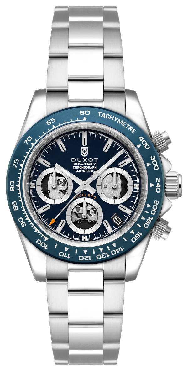 Duxot Accelero Chronograph Skeleton Oceanic Blue DX-2065-DD